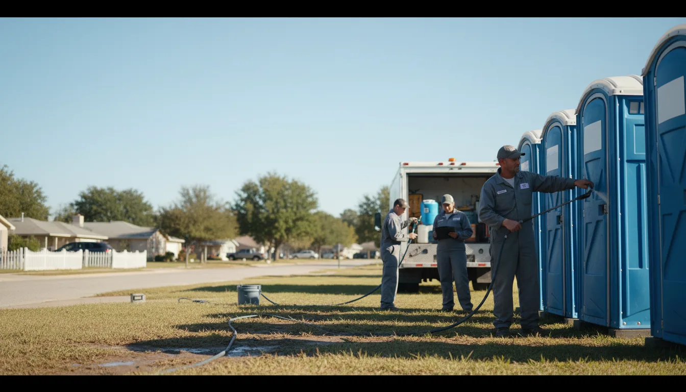 Long-Term Portable Toilet Rental in Moody, AL near me
